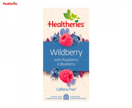 Healtheries 贺寿利 野莓覆盆子蓝莓无咖啡因水果茶 20小包/盒（保质期：2023.10）